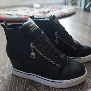 wedge sneakers